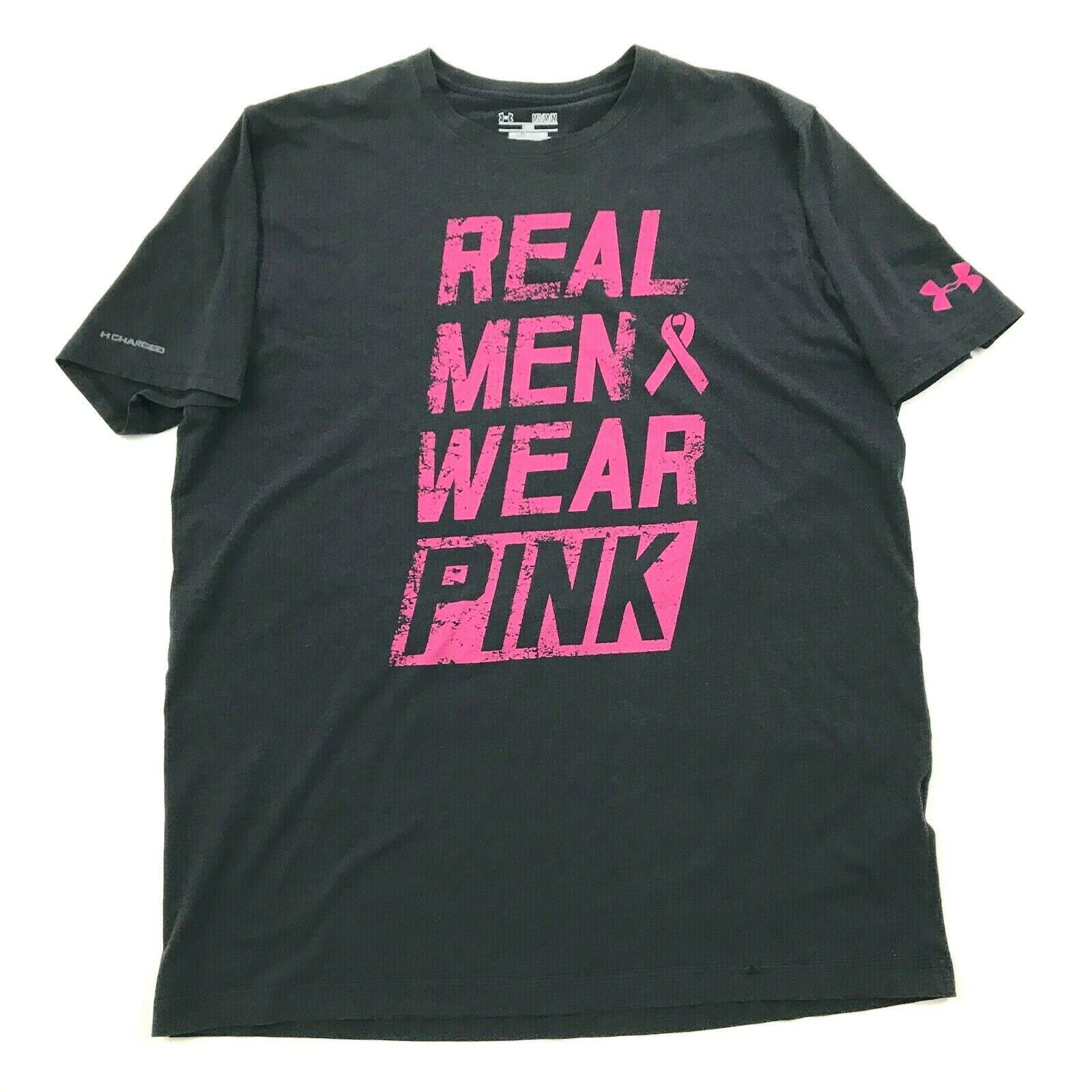 Under Armour Breast Cancer Support Shirt REAL MEN WEAR ...