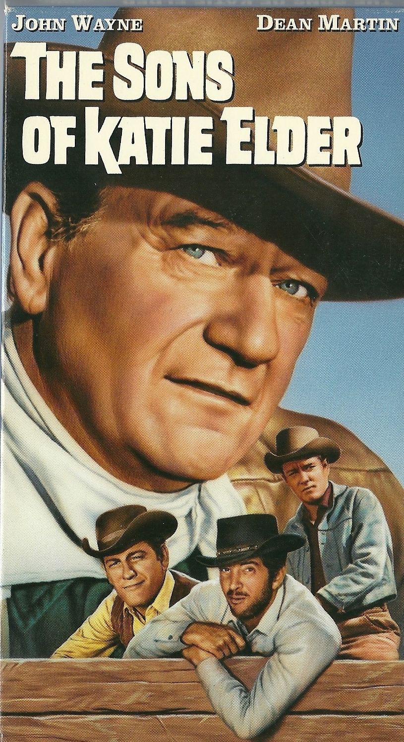 The Sons Of Katie Elder VHS John Wayne Dean Martin - VHS Tapes