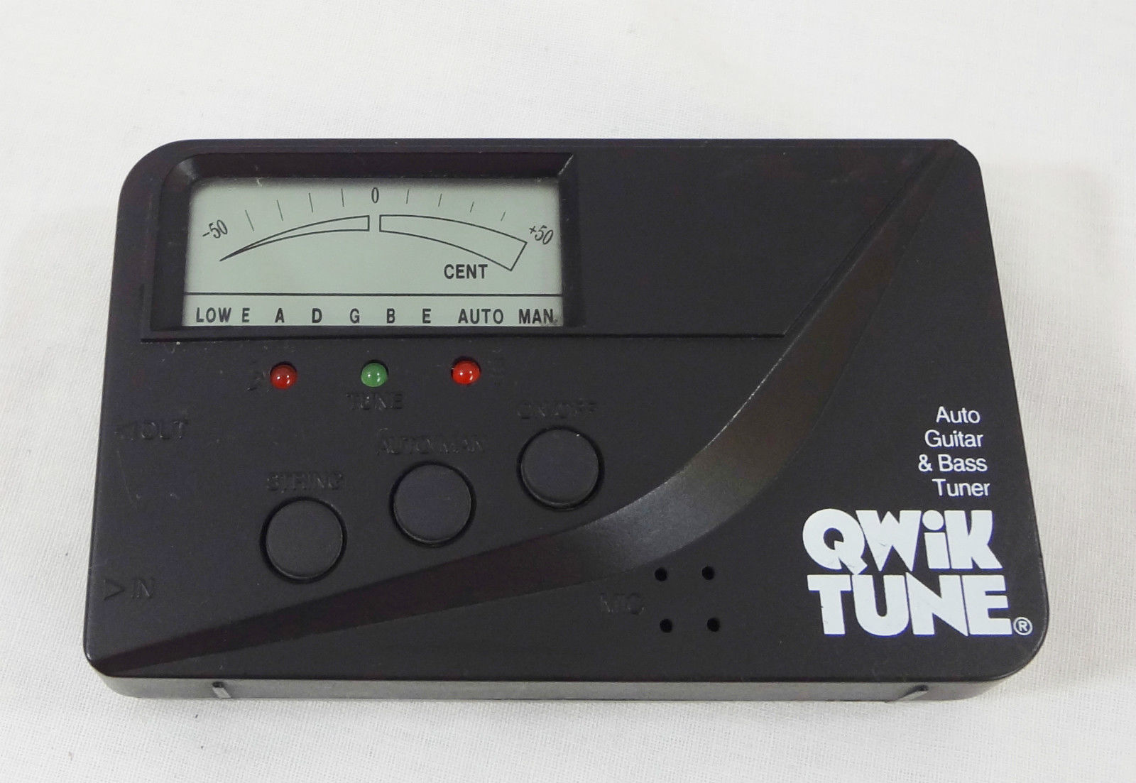 online bass tuner harmonics