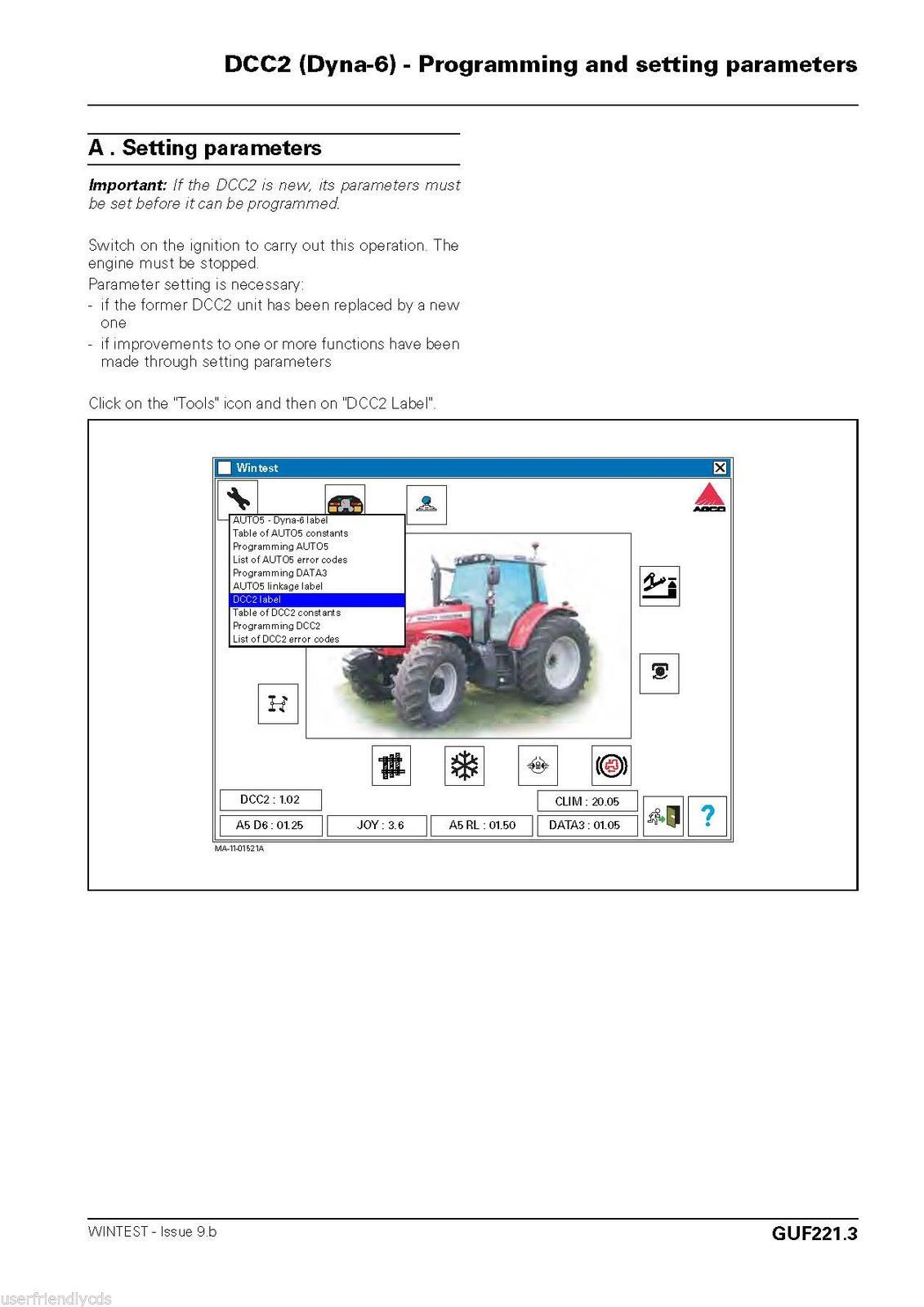 Massey Ferguson MF6480 MF 6480 Tractor SERVICE & PARTS Manual -2- MANUALS CD