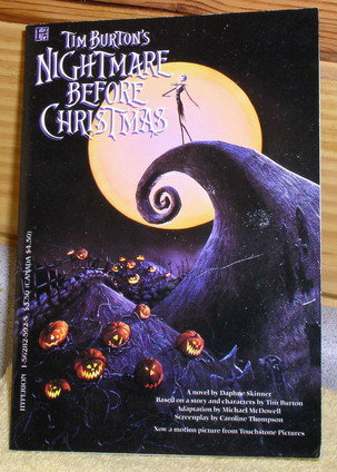The nightmare before christmas book exclusive hardcover edition with dvd