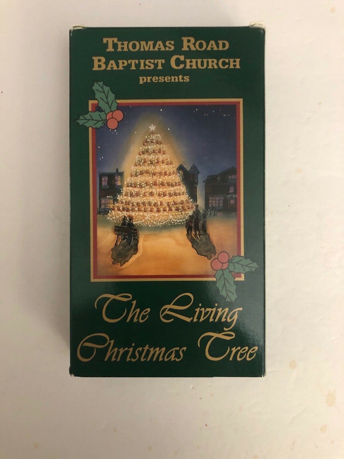 THOMAS ROAD BAPTIST CHURCH Living Christmas Tree VHS SUPER RARE 1995