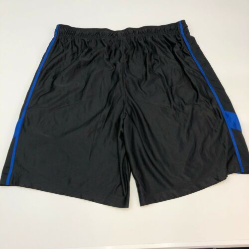 The Foundry Athletic Shorts Men's Size 2XL XXL Black Blue Elastic Waist ...