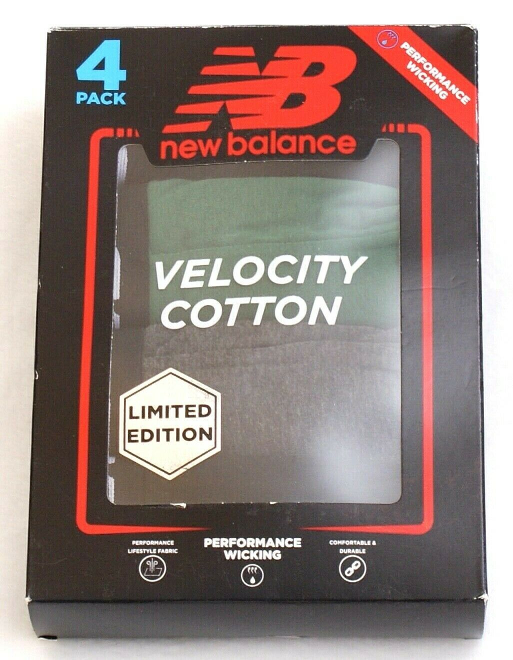 new balance velocity cotton boxer briefs