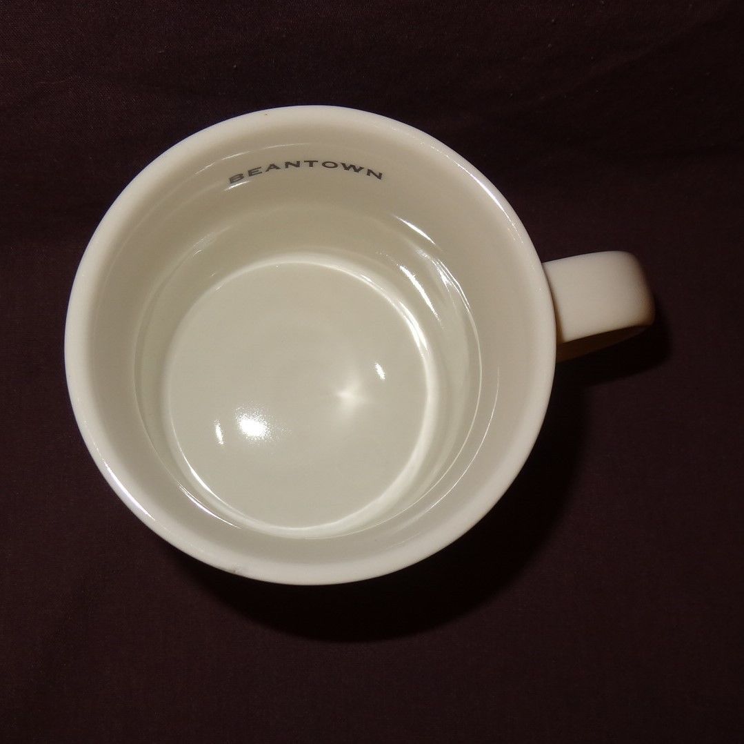Boston Starbucks Beantown Green Coffee Mug 16 oz Cup Ceramic 2005 ...