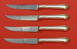 Edgemont Gold by Gorham Sterling Silver Steak Knife Set 4pc HHWS  Custom Made - $444.51