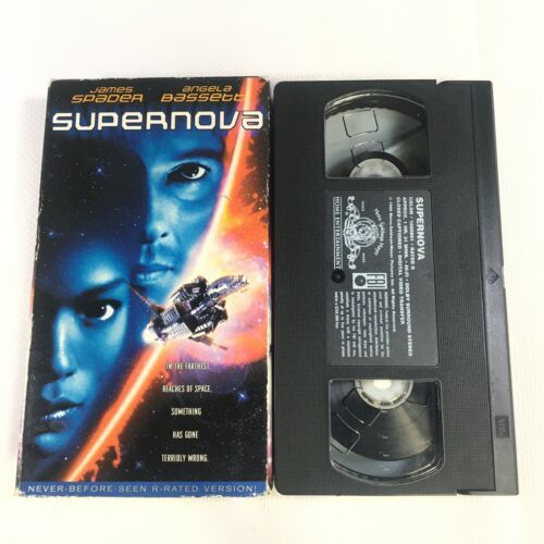 Supernova VHS VCR Video Tape Used Angela Bassett James Spader - VHS Tapes