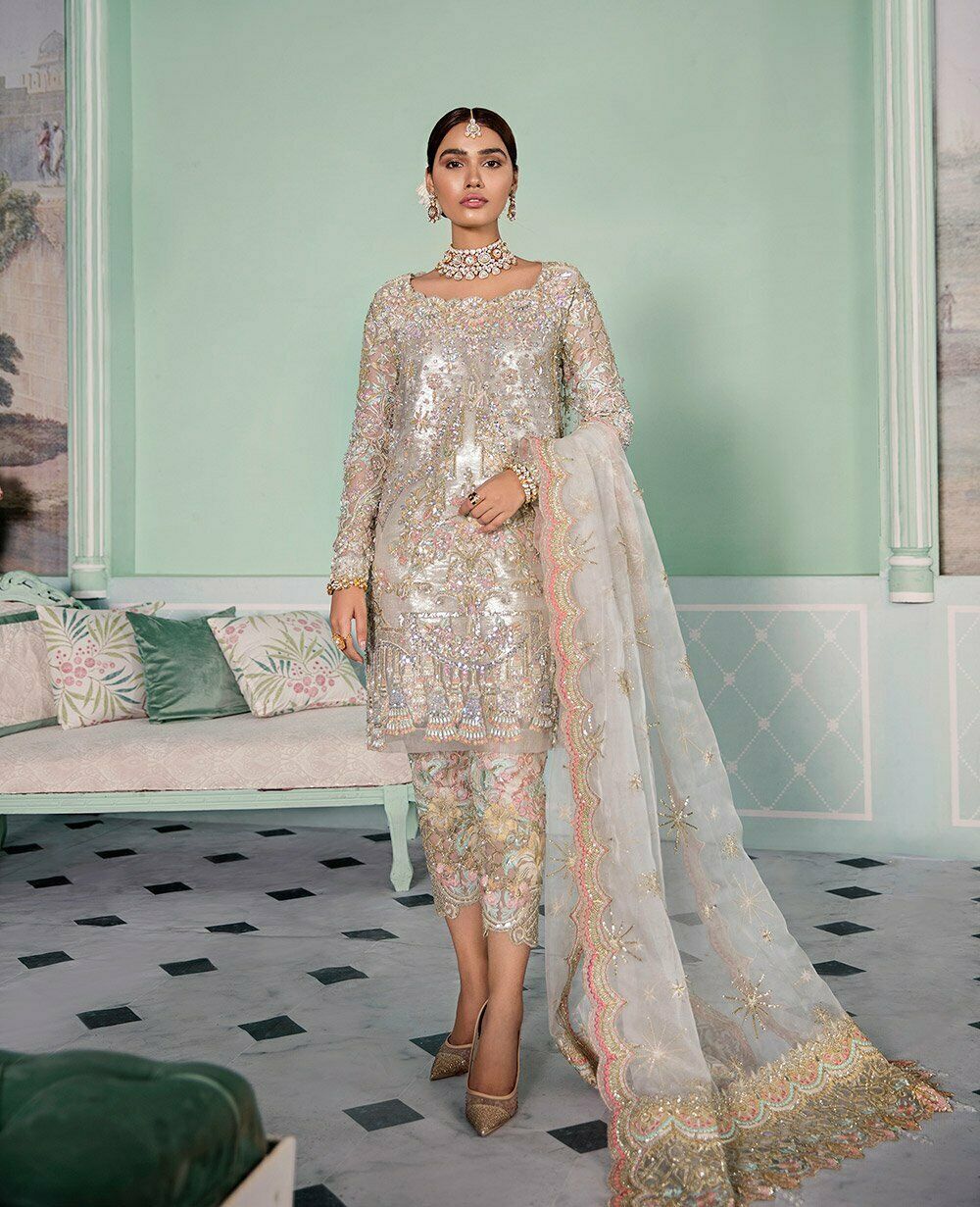 Republic Womenswear Top Pakistani Designer Dress Modern & Elegant Master Grade