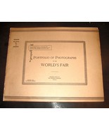 1892 Chicago World&#39;s Fair PORTFOLIO OF PHOTOGRAPHS Book #12 Columbia Exp... - $19.99