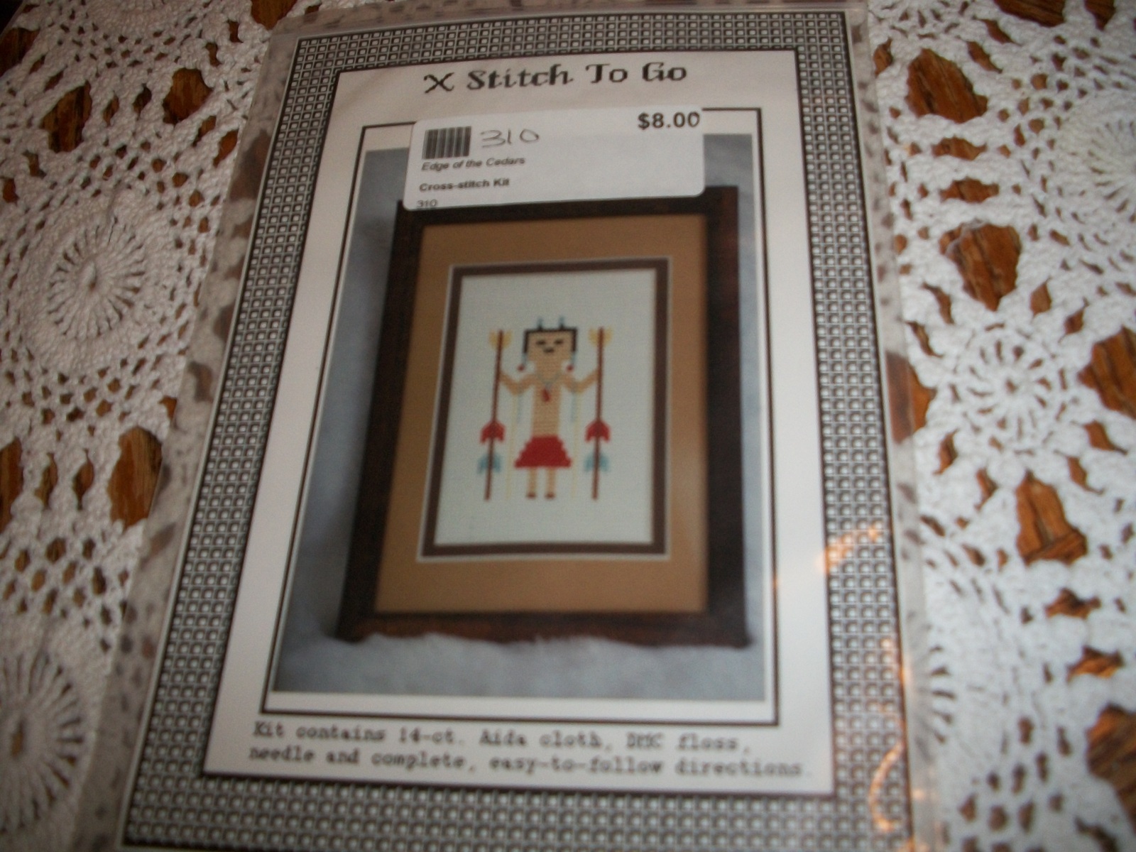 Stitch To Go Native American Cross Stitch Kits - Hand Embroidery Kits