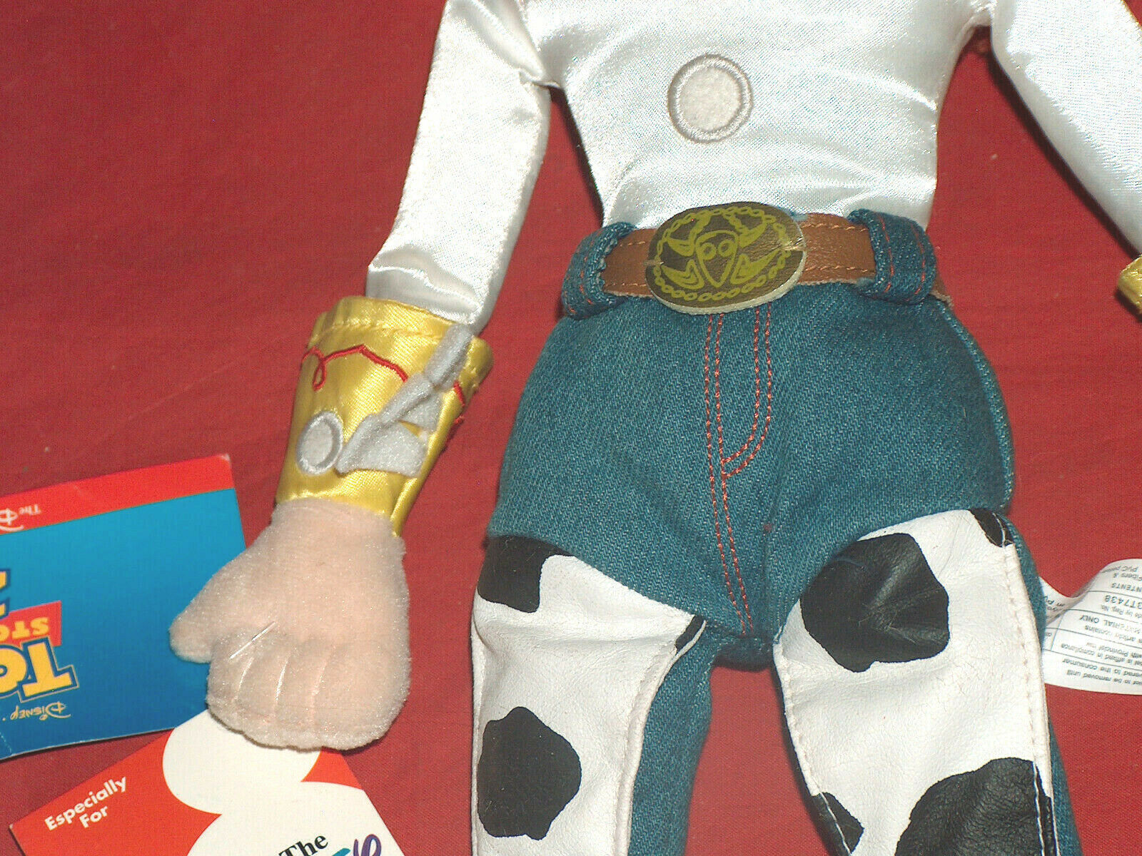 Toy Story 2 Disney Pixar 18” Jessie Cowgirl, Chaps & Hat Doll Figure w