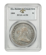 1800 $1 PCGS AU50 ex: D.L. Hansen - Bust Silver Dollar - £6,834.20 GBP