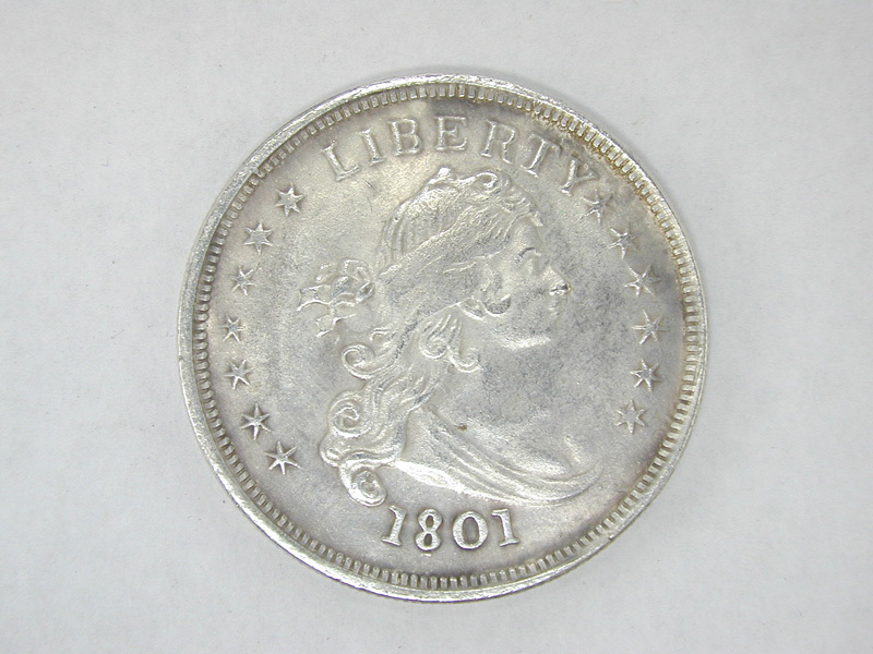 2308 One (1) US Novelty Silver Dollar Coin Mint 1801 20.8g Other