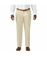 Haggar Work to Weekend Pleated Pants Big &amp; Tall Size 56&quot;W X 30&quot;L String ... - $23.99