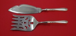 Heiress by Oneida Sterling Silver Fish Serving Set 2 Piece Custom Made HHWS - $147.51