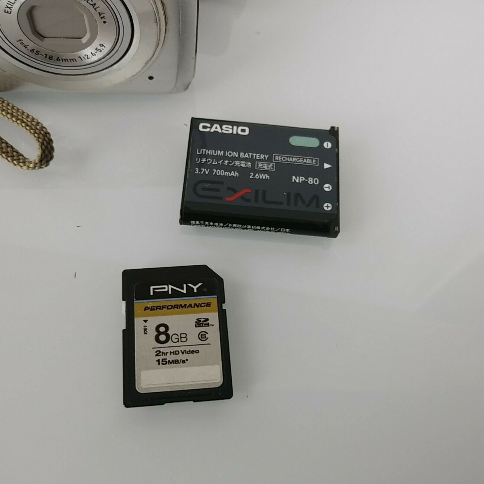 NEW 8Gb Genuine Patriot Memory Card for CASIO EXILIM EX-Z90 Digital camera