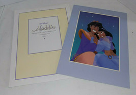Disney's Aladdin Exclusive Commemorative Lithograph 1993 - $23.26