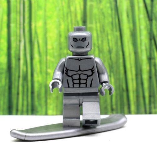 Silver Surfer Marvel Comics Super Heroes Fantastic Four Lego