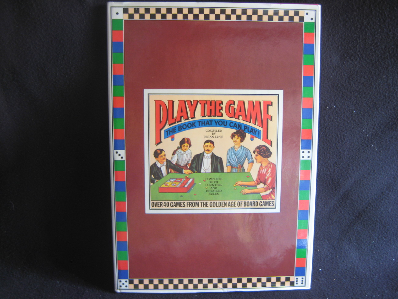 play the game book over 40 games you can play - Vintage, Retro, Mid-Century