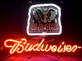 NCAA Alabama Crimson Tide Budweiser Neon Light Sign 13" x 8" - $199.00