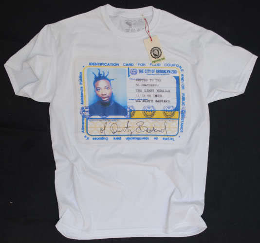 Image of Brooklyn Zoo Vintage Odb Card Wu Tang Clan Old Dirty Bastard Hip Hop Tee T Shirt