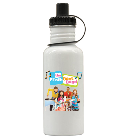 The Fresh Beat Band Personalized Custom Water Bottle, Add Childs Name