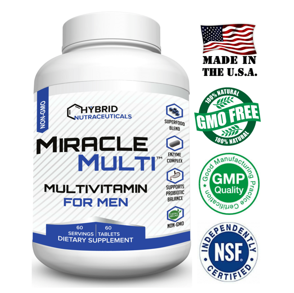 Multivitamin Mineral for Men, High Potency Mens Vitamin Supplement (2