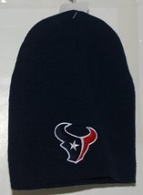 NFL Team Apparel Licensed Houston Texans Dark Blue Winter Cap image 1