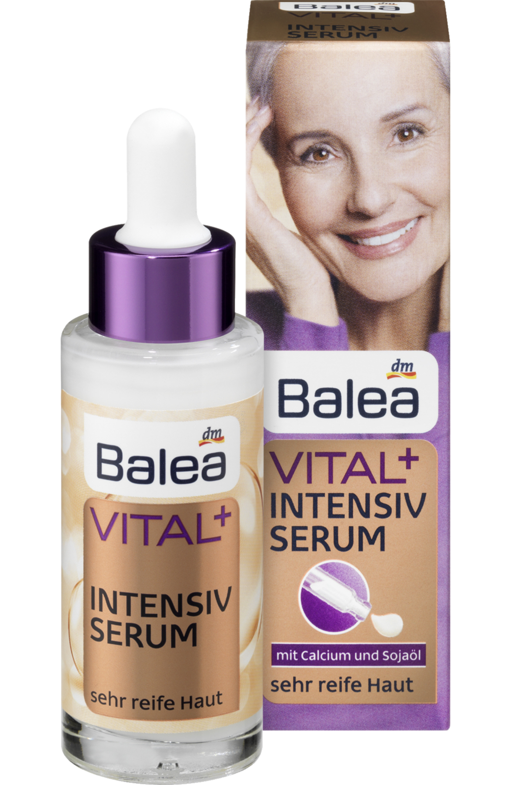 Balea Serum Vital Plus Intensive Serum 30 Ml Pack Of 4 Anti Aging 