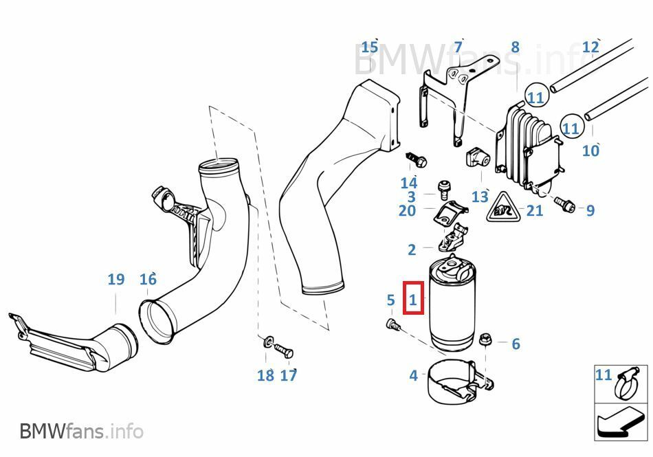 New BMW E46 330d M57 E39 520d M47 525d X5 E53 Diesel Fuel Filter