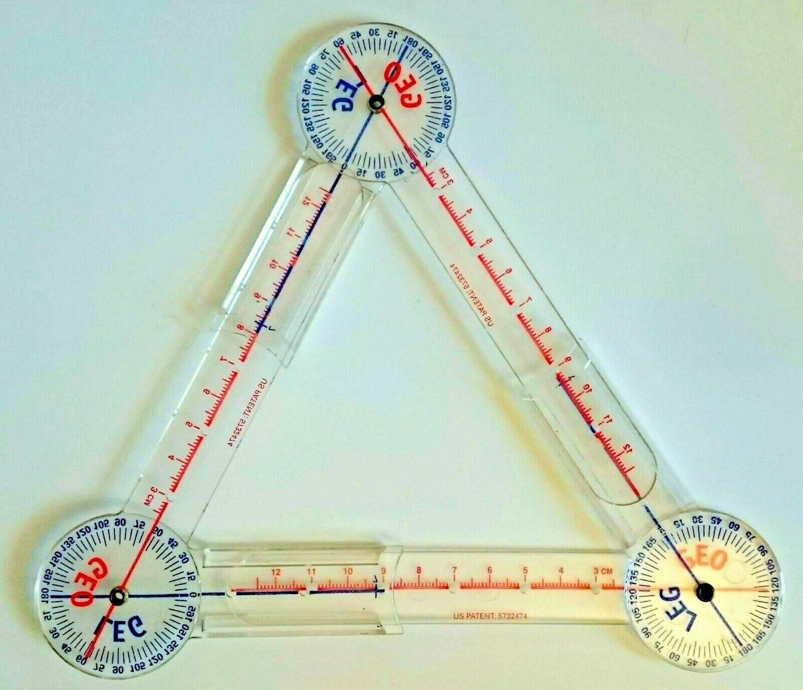 GeoLeg Math Tool / Manipulative Protractor / and 50 similar items