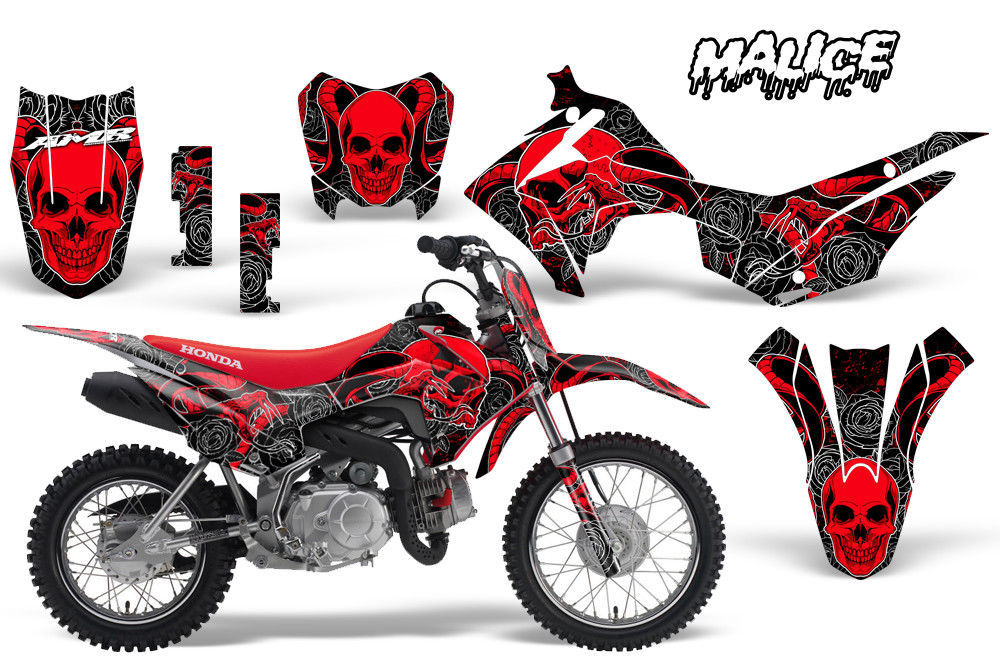 Honda CRF110 CRF 110 Dirt Bike Graphic Sticker Kit Decal Wrap MX 1316 MALICE R Decals & Stickers