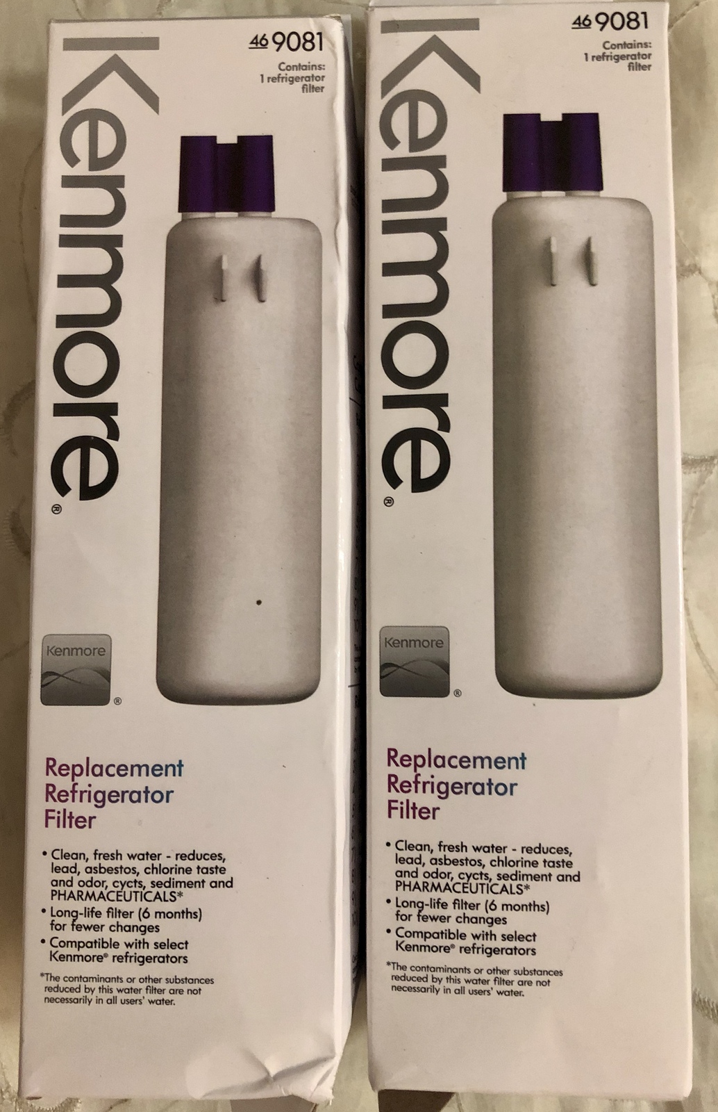 Kenmore 9081 Replacement Refrigerator Filter ( 2 pack ) Water Filters