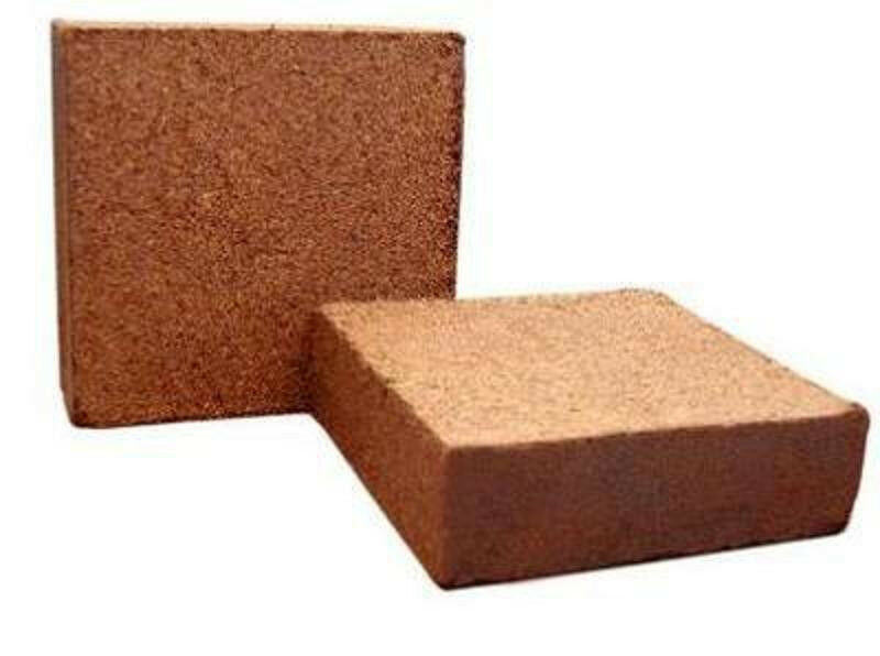 Primary image for 1 kg COCO FIBER BLOCK coconut coir worm castings media hydroponic soilless brick