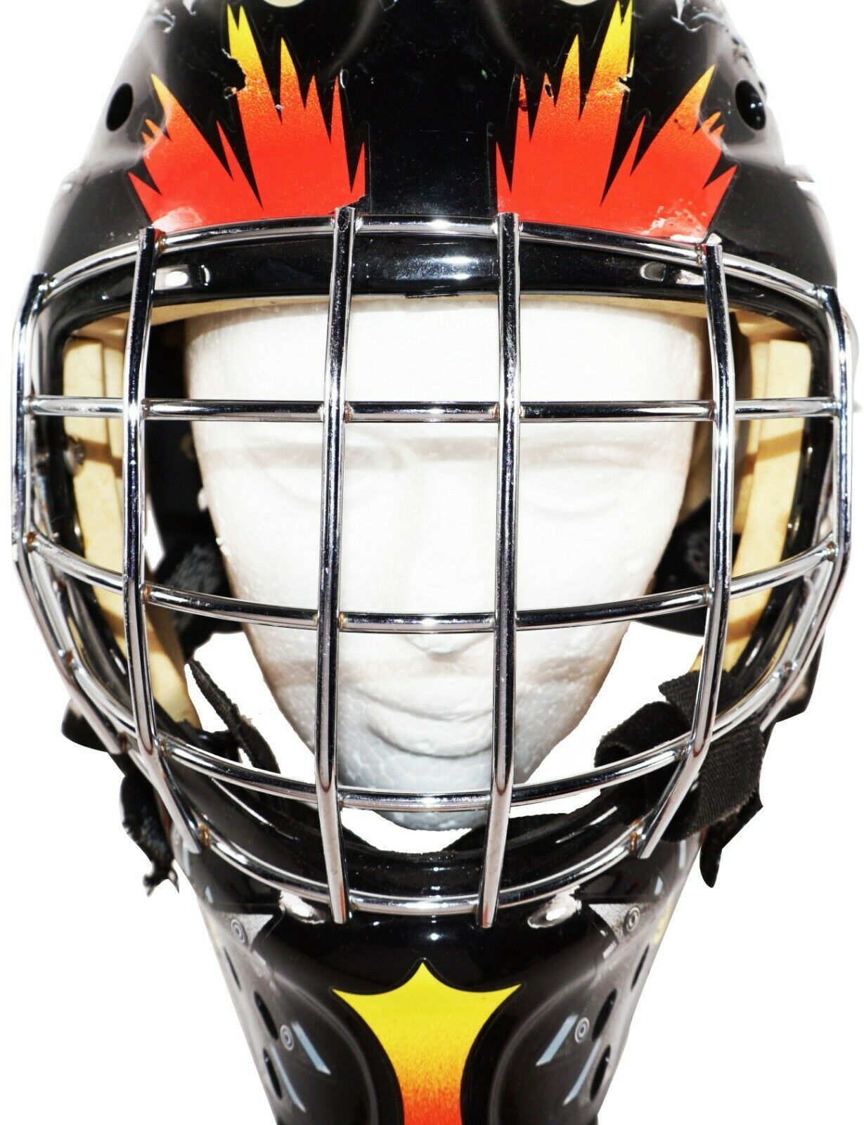 ITECH PROFILE 1000 CHAOS HOCKEY JR GOALIE MASK GOAL GEAR JUNIOR SIZE