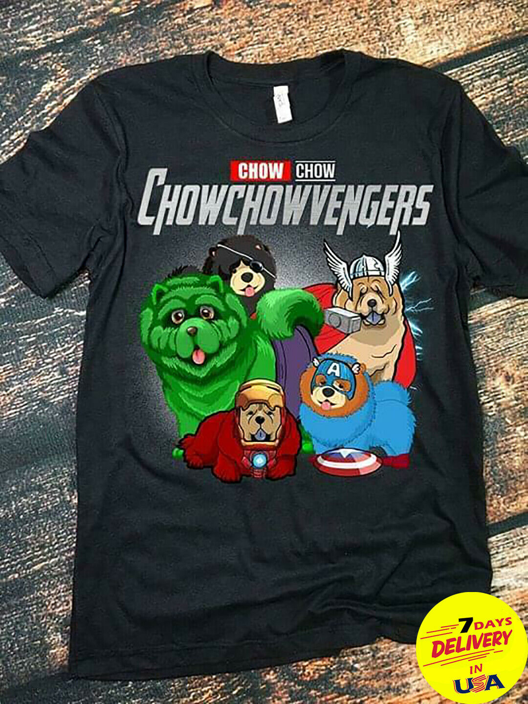 box lunch avengers shirt