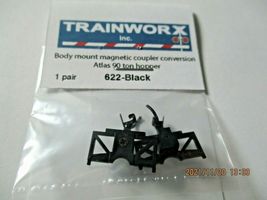 Trainworx Stock #622-Black Body Mount Magnetic Coupler See Description for Info image 3