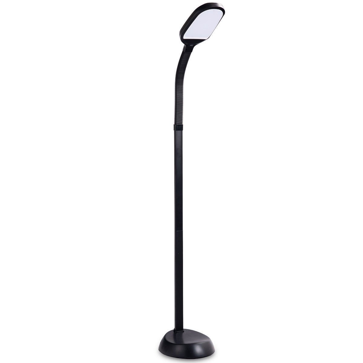 LED Adjustable Gooseneck Reading Standing Floor Lamp ...