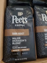 8 Peet's Coffee Dark Roast Whole Bean Coffee Major Dickason's 10.5oz (PC1) - $64.65