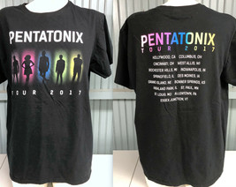 Pentatonix Tour Concert Gig 2017 Black Large T-Shirt  - $14.67
