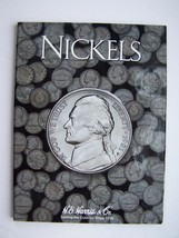 Nickel Coin Folder H.E. Harris / Whitman Coin Holder - $6.58