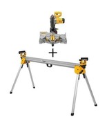 15 Amp Corded 10 in. Compound Single Bevel Miter Saw with Bonus Heavy-Duty  - $430.99