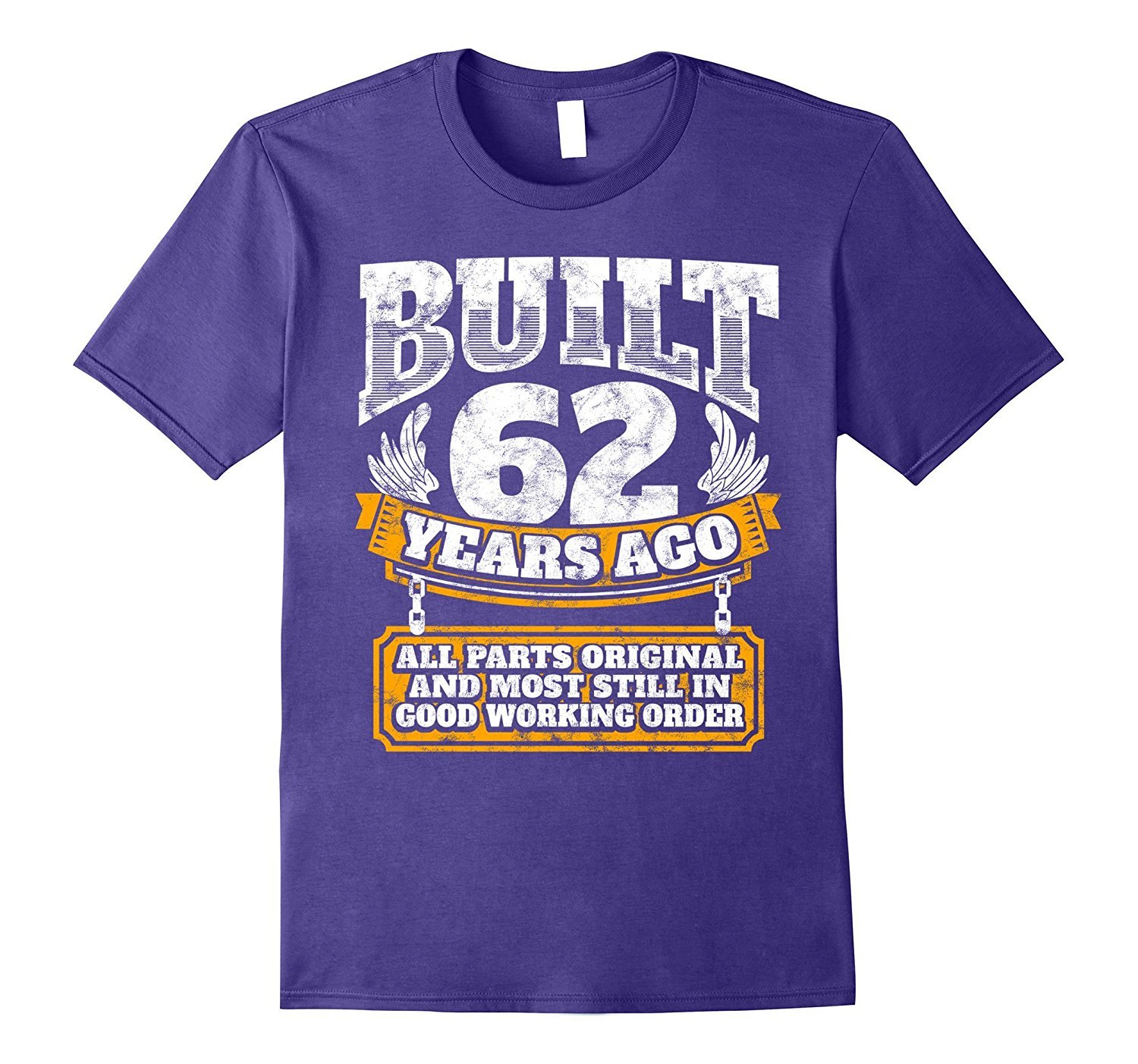 New Tee - Funny 62nd Birthday Shirt B-Day Gift Saying Age 62 Year Joke ...