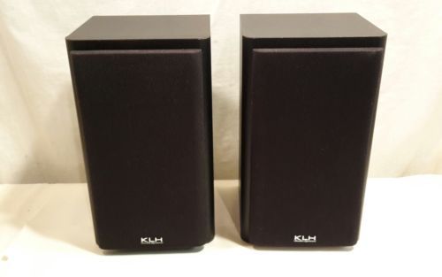 KLH 911B Hi-efficiency 2-Way 5W To 100W Studio Bookshelf Speaker pair ...