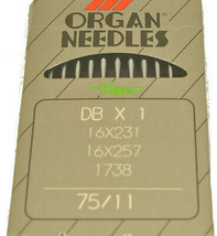 Organ Sewing Machine Needles 16X231-75 - $7.47