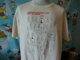 Vintage 90&#39;s Lethargic Lad Greg Hyland Comic T Shirt XL  - $199.08