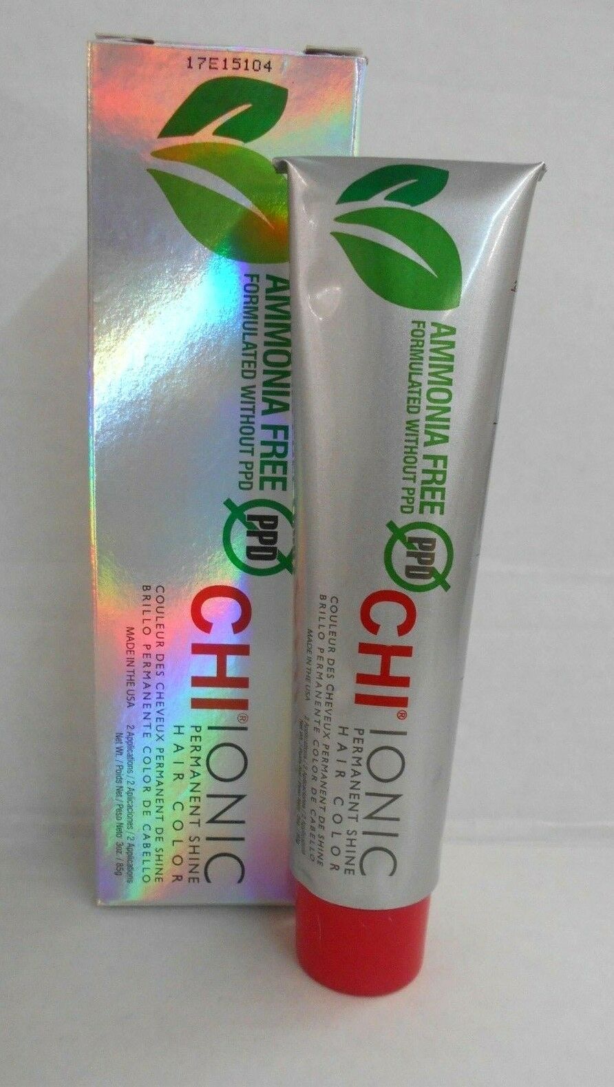 CHI IONIC HAIR COLOR NO PPD PERMANENT SHINE AMMONIA FREE HAIR COLOR