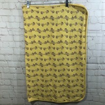 Gymboree Baby Blanket Monkeys Yellow Reversible 2011 Great Condition Lovey - $35.00