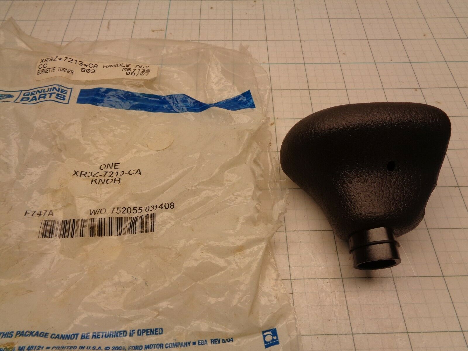 Primary image for Ford XR3Z-7213-CA Shift Shifter Knob Automatic No Internals   OEM NOS