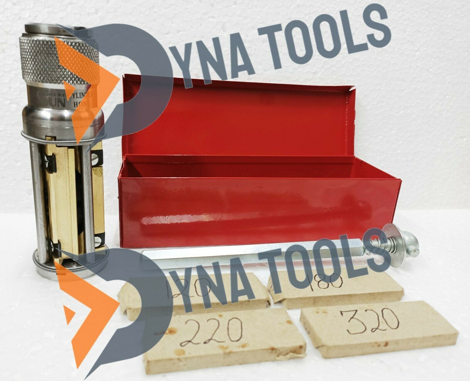CYLINDER ENGINE HONE KIT 50 TO 75MM HONING MACHINE 4x HONING STONES MetalBox 